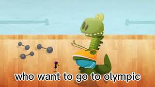 Pocoyo Fairy Tales - Dinasour want to go to Olympic by Putera Hamzah