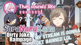 [ENG SUB] Nqrse Terrorizes Kanae and Soraru with his Dirty Jokes [Nijisanji]