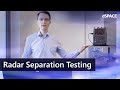 How to Test the Separation Capability of an Automotive Radar Sensor Easily