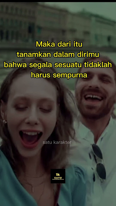 TIDAK ADA YANG SEMPURNA#shorts #short #satukarakter