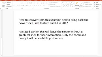 how to convert core server in window server 2012 r2 GUI mode