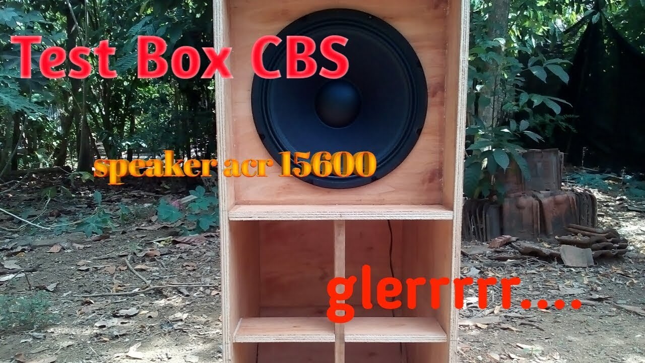 box speaker cbs 15