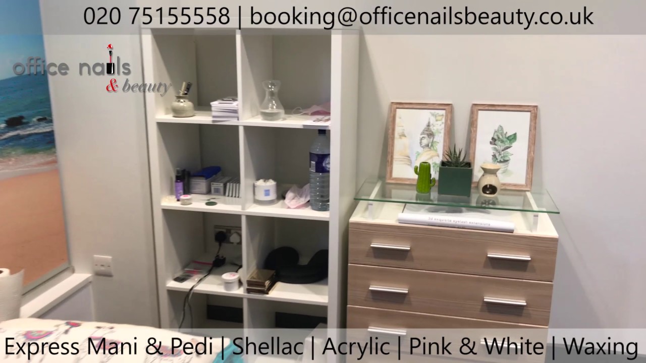 Office Nails Beauty In Canary Wharf - YouTube