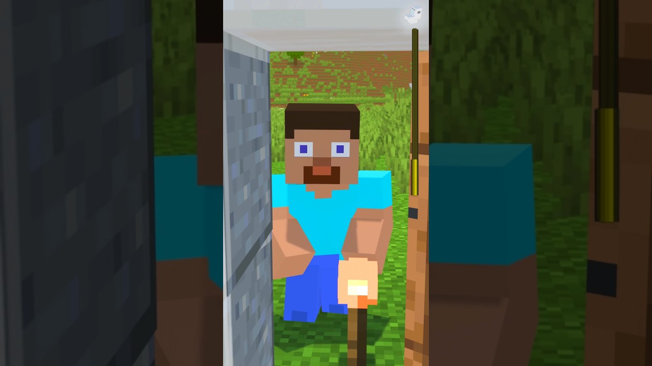 Ключ редстоун? Испытание двери Стива!