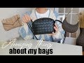 Annoying things about my bags | Bottega Veneta, YSL, Louis Vuitton, Celine, and Longchamp