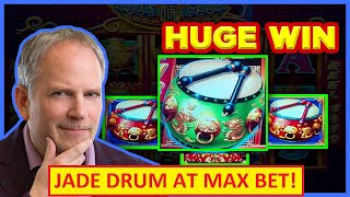 MAX BET Jade Drum → HUGE WIN! Dancing Drums Ultimate Explosion Slot!