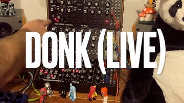 DONK (LIVE) - Moog Sound Studio (DFAM, Mother 32, Subharmonicon)