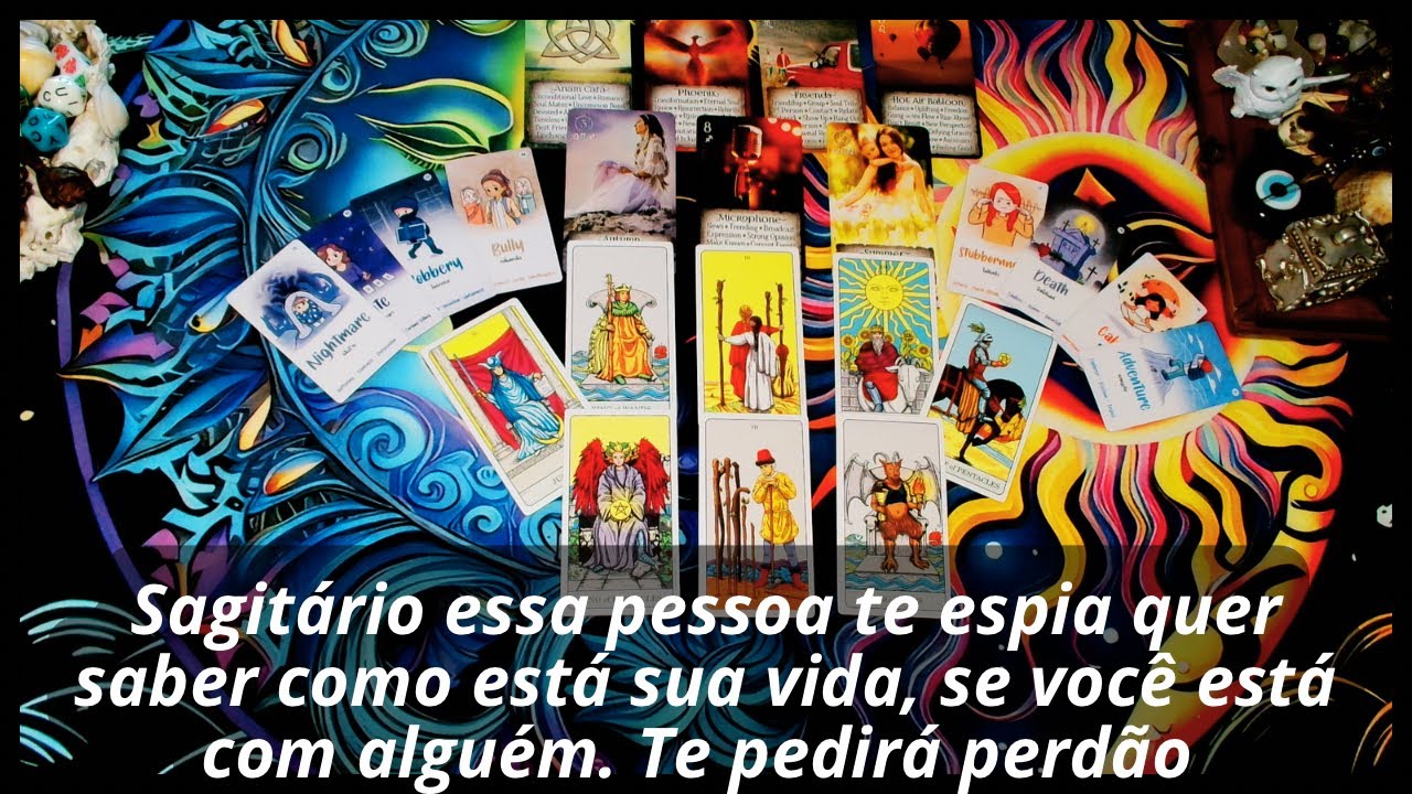 Sagitário essa pessoa te espia quer saber como está sua vida, se vc está com alguém. Pedirá perdão 