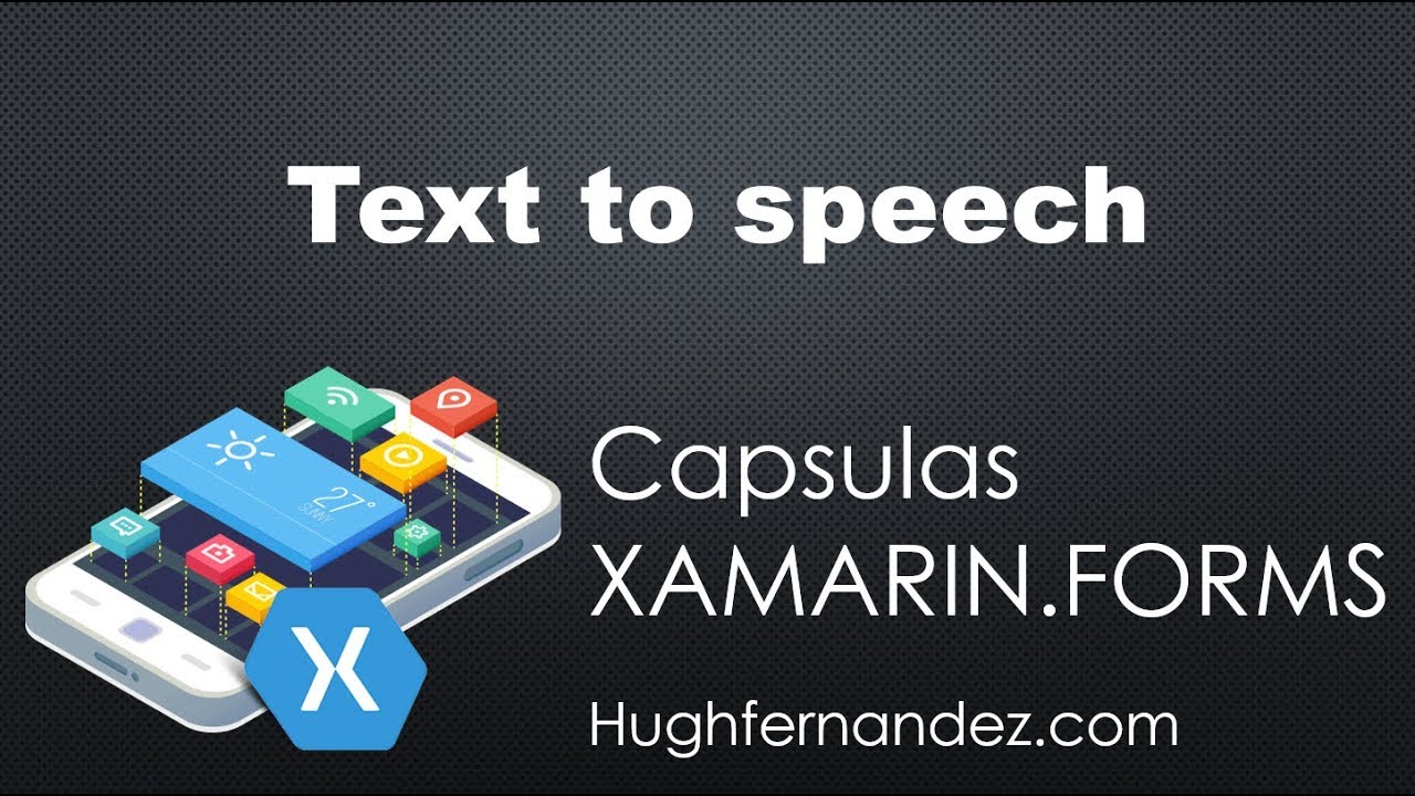 speech to text xamarin