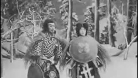 『豪傑児雷也』（1921年）無声映画