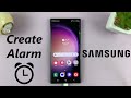 How To Set Alarm On Samsung Phone
