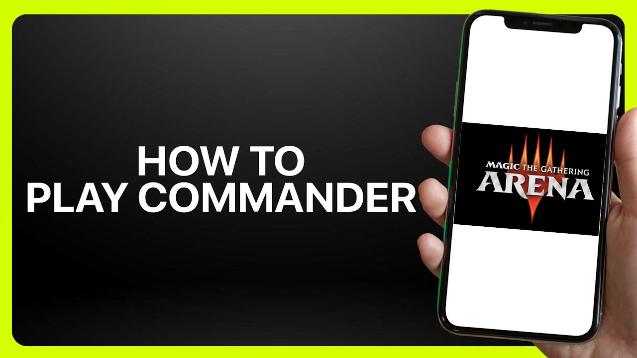 how to make a commander deck in mtg arena Why can't I find all cards for my on Arena? How to Build a Great
