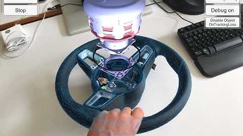 Showcase: Tracking a steering wheel with visionLib