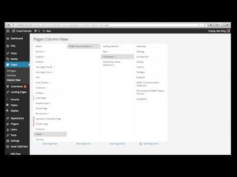 WordPress CMS Admin Column View Plugin