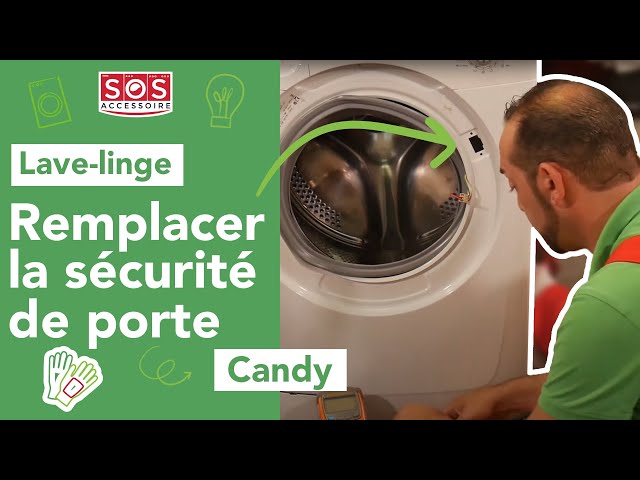 Comment changer la sécurité de porte de mon lave-linge Candy ? - YouTube