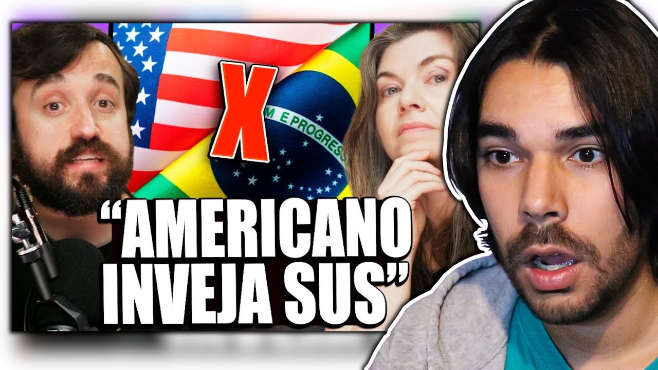 Brasil tem SAÚDE GRATUITA e os EUA NÃO TÊM! | Português reage