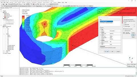 Finite Element Analysis of lifter arm - Part 3/3 | PrePoMax