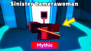 *New* Sinister Camerawoman Is Coming!! - Toilet Tower Defense Concept