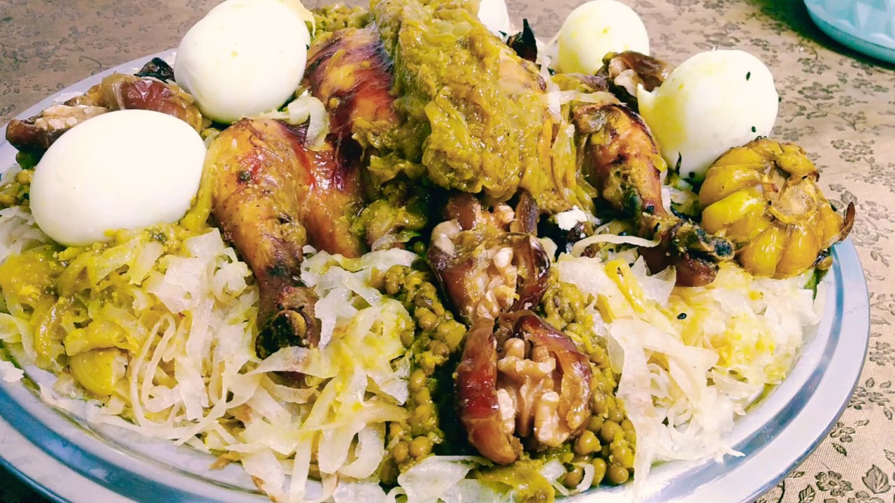 (የሞሮኮ ምግብ ዘፍ) ለእራት የሚሆን (ለምሳም) የሚሆን