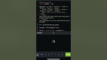 Python Bytes - Panda Dataframe Groupby Transform Lambda #python #datascience Code in Description