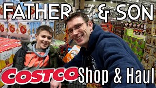 Father & Son Costco Shopping Adventure | Alaska Grocery Haul