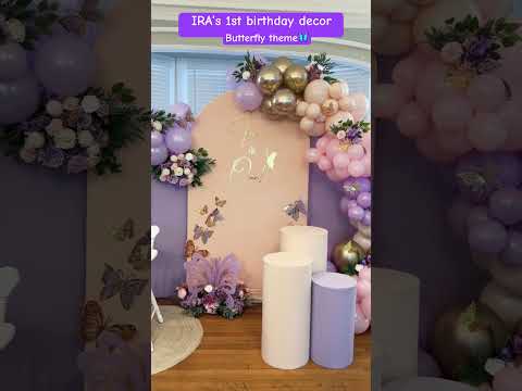 4. First Birthday Party Ideas: Butterfly Theme Inspiration