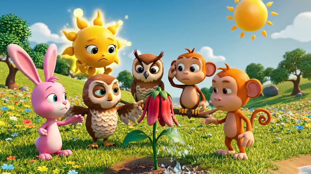 Sunny’s Big Kindness Adventure! | 5-Minute Animated Story for Kids