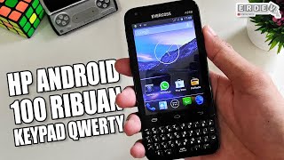 HP ANDROID MURAH DENGAN KEYPAD QWERTY - Unboxing & Review Evercoss A28B di Tahun 2021