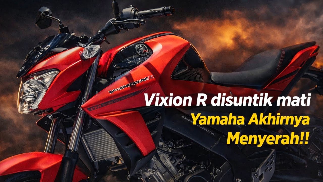 Vixion R disuntik mati !! Yamaha akhirnya Menyerah di indonesia !!