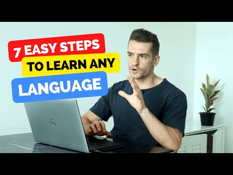 How To Learn English Or ANY Language - EASY 7 Step Process (The LSSWPGU Method)
