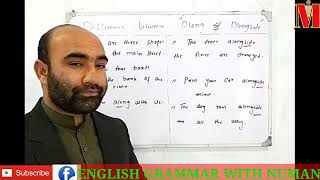 Difference between "Along" and "Alongside" Difference Between Along And Alongside Free English Lessons