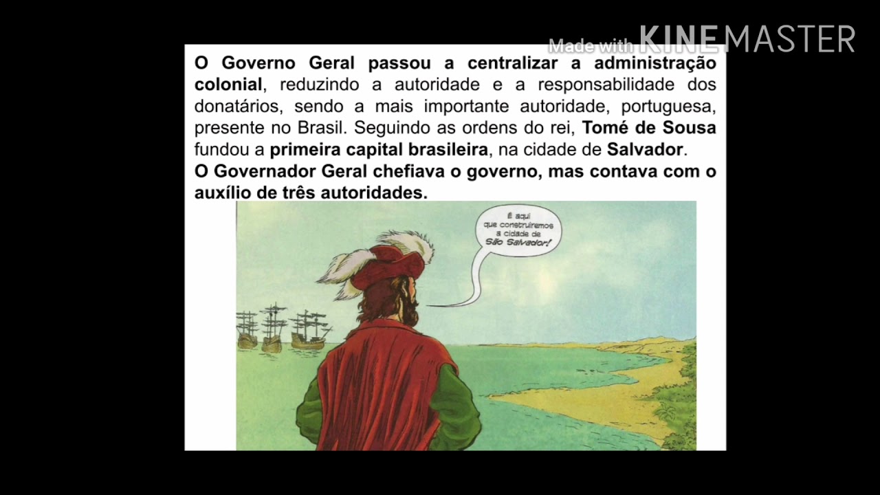 O Primeiro Governo Geral Do Brasil Foi Instalado Em