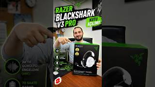 EFSANE KULAKLIK! Razer Blackshark V3 Pro Kutu Açılımı 🔥 #razer