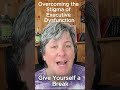 Taking Breaks Won't Make You Less Productive #ExecutiveFunction #ADHD #Truth