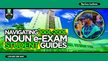 Excelling in NOUN E-Exams: Ultimate Guide for 100L - 200L Students | CBEs