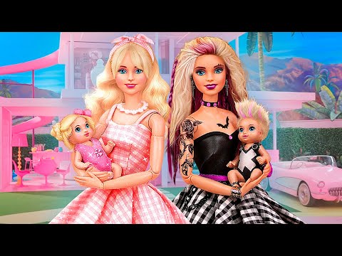 Barbie Rock Vs Barbie Mignonne / 30 DIY Pour Poupées