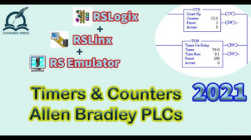 How to use Timers and Counters in PLCs | Allen Bradley PLCs
