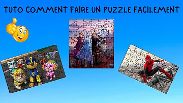 Comment fabriquer son propre puzzle ?