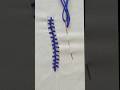 loop stitch,( how to do a loop stitch ) #shorts #handembroidery