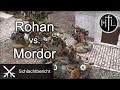 Battlereport - Rohan vs. Mordor (Mittelerde Tabletop / Hobbit / Herr der Ringe / HdR)