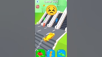 🚒🚲#shapeshiftinggame #shortvideo  level 383 shape shifting transform funny racing game shape switch