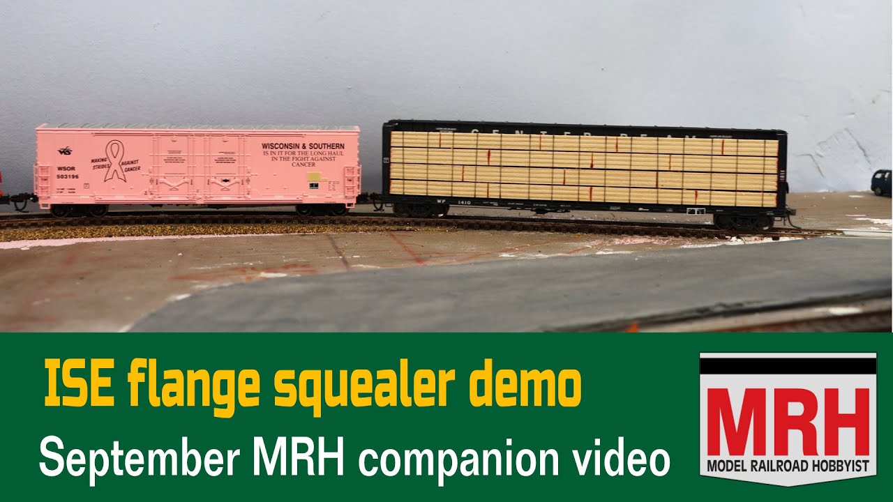 ISE flange squealer demo | September 2024 FIRST LOOK Model Railroad Hobbyist
