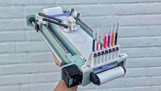 Building a Delta Pen Plotter with an Auto Tool Changer screenshot 5