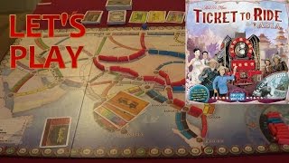 Lets Play Board Games!: 8 - Ticket to Ride: Asia