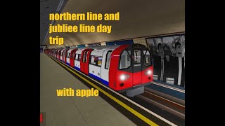 jubilee line to northern line with apple