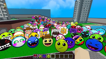 Enlightened Difficulties Faces | Custom Lobotomy Dash NEXTBOTS | MCPE