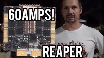 Foxeer Reaper ESC + F722 V2 flight controller -  ultimate drone stack power Featuring Limon