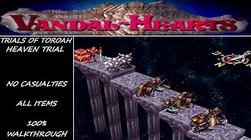 The Trials of Toroah - Heaven Trial | VANDAL HEARTS (PS1) 100% WALKTHROUGH (Trial 6)