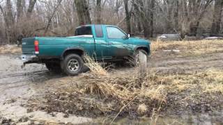 Nissan hardbody testing 4x4