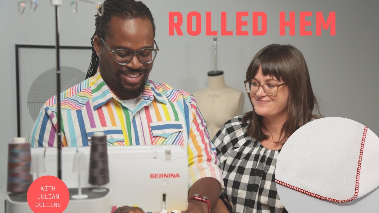Serger School: Serger Rolled Hem